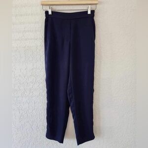 J. Crew Blue Women's Dress Elastic Pants Size 00